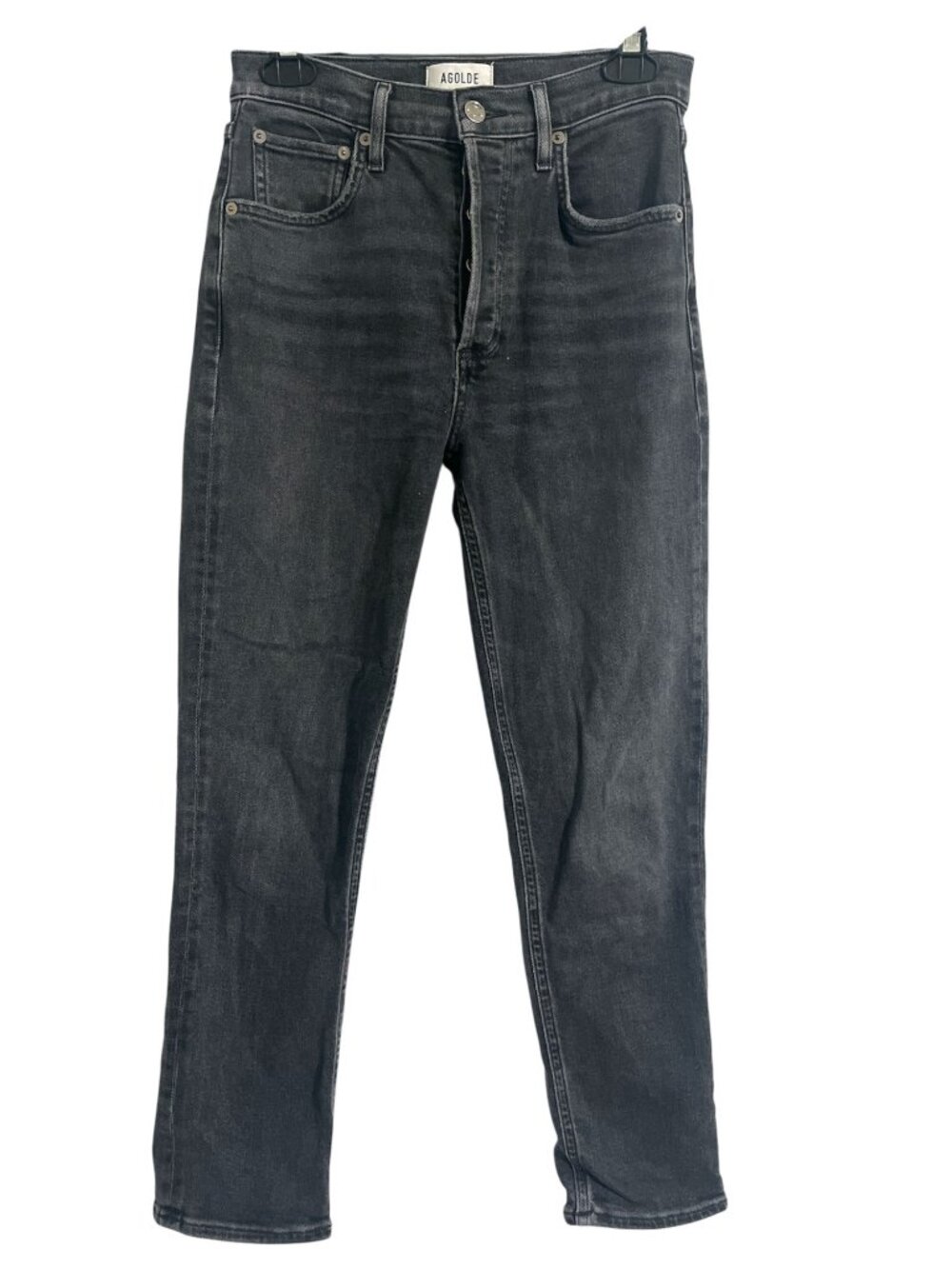 AGOLDE Riley High Rise Straight Crop Jeans Size 25 - Picture 2 of 14